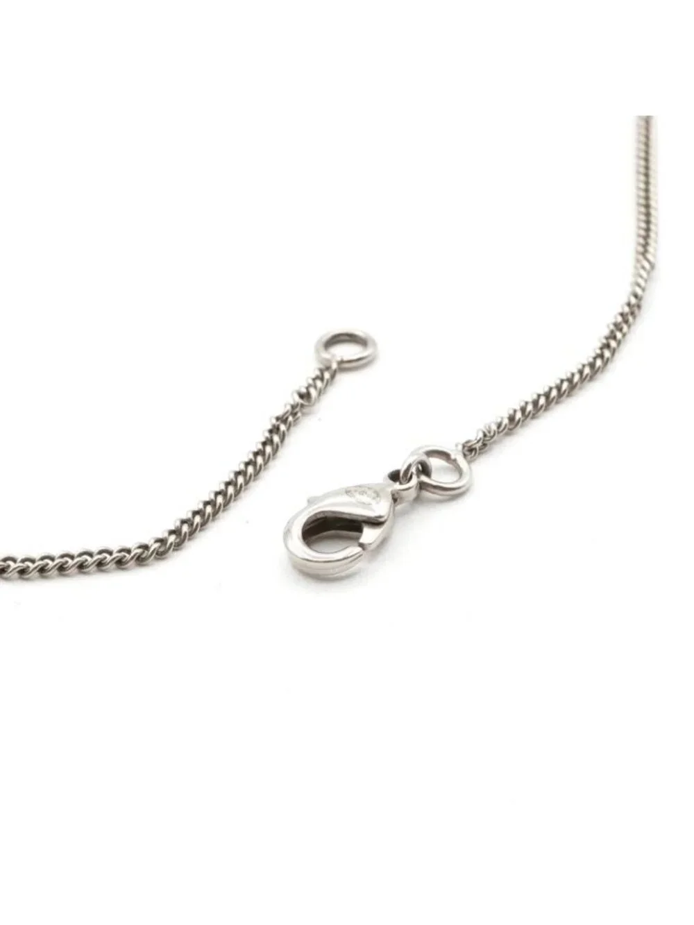 Chanel GP Silver Navy Coco Mark Pearl